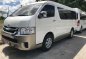 2017 Toyota Hiace GL Grandia Manual Pearl White Summer Promo for sale-0