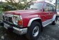 1994 Nissan Patrol 4x4 M.T Red SUv For Sale -0