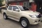 Toyota Hilux E 2014 Beige Truck For Sale -0