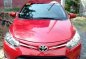 2017 Toyota Vios E Automatic Red For Sale -0