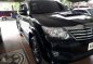 Toyota Fortuner V 2014 AT Diesel Black For Sale -2