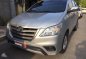 2016 Silver TOYOTA Innova E DSL Manual Tranny FOR SALE-0