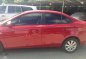 Toyota Vios 2016 AT Red Sedan For Sale -0