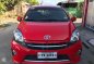 TOYOTA Wigo 2016 Red Automatic for assume balance for sale-0