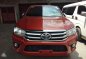 2016 Toyota Hilux 4x2 G diesel automatic orange for sale-3