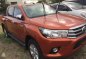 2016 Toyota Hilux 2.4 G 4x2 Diesel Automatic Orange for sale-1