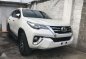 2017 Toyota Fortuner 2.4V 4x2 Automatic Shift White Diesel for sale-0