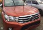 2016 Toyota Hilux 2.4 G 4x2 Diesel Automatic Orange for sale-0