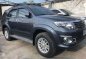 2014 Toyota Fortuner 2.5 G Manual Gray Mettalic Edition FOR SALE-0