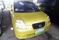 Kia Picanto 2005 Gasoline Automatic Yellow for sale-0
