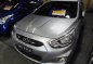 Hyundai Accent 2016 Gasoline Manual Silver for sale-0