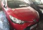 2016 Toyota Vios 1.3E manual RED for sale-0