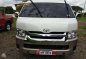 2017 Toyota Hiace GL grandia diesel manual PEARL WHITE for sale-0