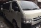 2017 Toyota Hiace 3.0 Commuter Manual White Tone for sale-0