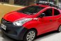 Hyundai Eon red 2014 with topload carier FOR SALE-1