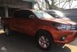 2016 Toyota Hilux 2.4 G 4x2 Orange Automatic Transmission for sale-1