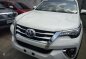 2017 Toyota Fortuner 2.4v 4x2 NEWLOOK automatic diesel PEARL WHITE for sale-0