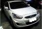 Grab Hyundai Accent 2015 white manual No car issue for sale-0