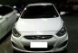 Grab Hyundai Accent 2015 white manual No car issue for sale-1