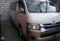 2014 Toyota Hi Ace GL Grandia 2.5 manual transmission-0