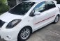 Toyota Yaris  2009 1.5G White Hb For Sale -1