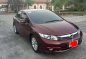 2012 Honda Civic 1.8 Automatic Red For Sale -0