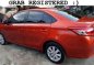 Toyota Vios E 2015 Manual Orange Sedan For Sale -1