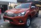 2017 Toyota Hilux 2.4 G 4x2 Orange Manual Transmission-0