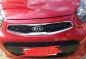 Kia Picanto Automatic Red Hatchback For Sale -0