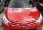 2014 Toyota vios 1.3E manual RED Good condition-0