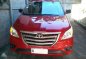 Toyota Innova-E M.T. DSL 2014 not 2013 2015-2