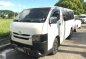 2017 Toyota Hiace commuter manual 3.0-0