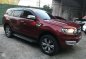Ford Everest Titanium 2016 Red For Sale -3