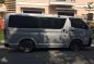 2016 Toyota Hiace 30 Commuter Manual Tranny Silver-0