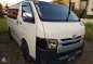 2017 Toyota Hiace commuter diesel manual WHITE-0