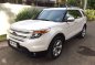 2014 Ford Explorer 2.0 Ecoboost White For Sale -0