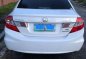 Honda Civic 2012 White Top of the Line For Sale -9