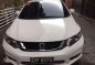 2015 honda civic white sedan for sale -2