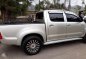 Toyota hilux G 2008 silver pickup for sale -3