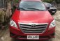 2015 toyota innova e red suv for sale -0