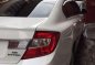 2015 honda civic white sedan for sale -4