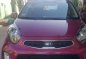 Kia Picanto 2016 Red Hb For Sale -0