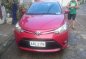 Toyota Vios E 2015 Automatic Red For Sale -4