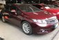 Honda Civic 18Exi 2012 Red Sedan For Sale -1