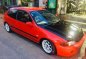 honda civic hatch 1993 manual red for sale -1