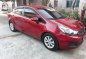 Kia Rio EX 2013 Manual Red Sedan For Sale -3