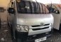 2016 Toyota Hiace Commuter Silver Manual Transmission-0