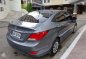 Hyundai Accent 2016 Gray Sedan For Sale -1