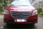 2015 Toyota Innova E AT Red SUV For Sale -3