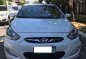 Hyundai Accent Hatchback 2013 White For Sale -1